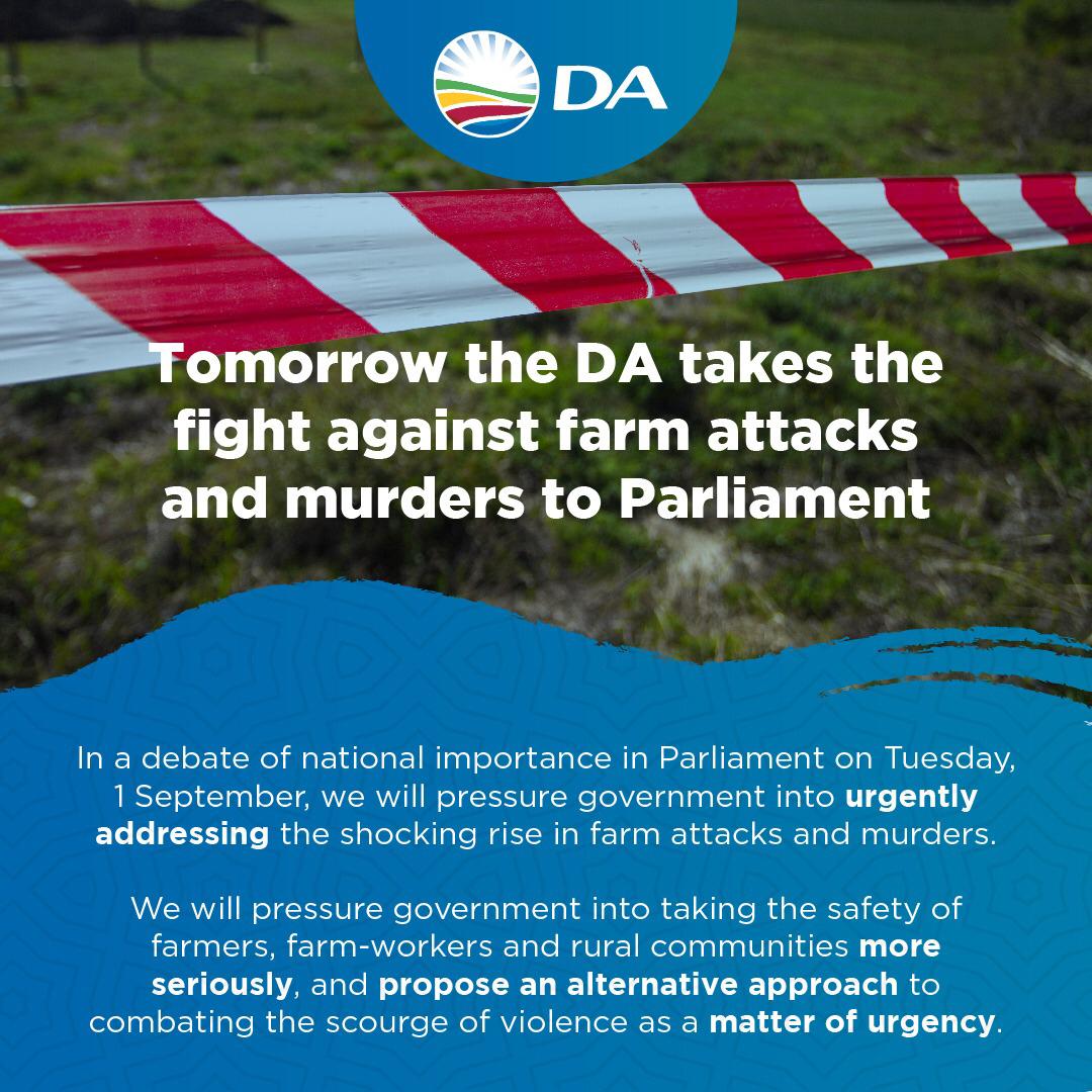 Today’s Inside Track from the Democratic Alliance