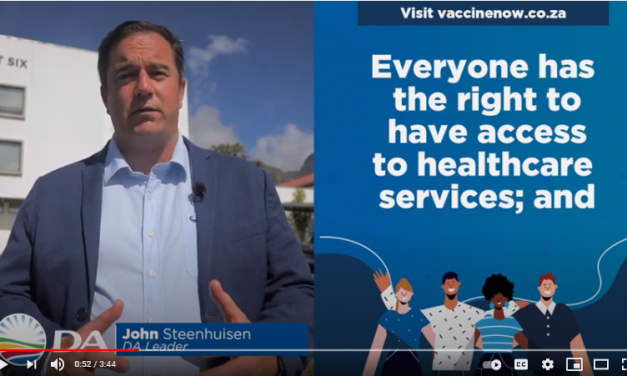 Today’s Inside Track from the Democratic Alliance