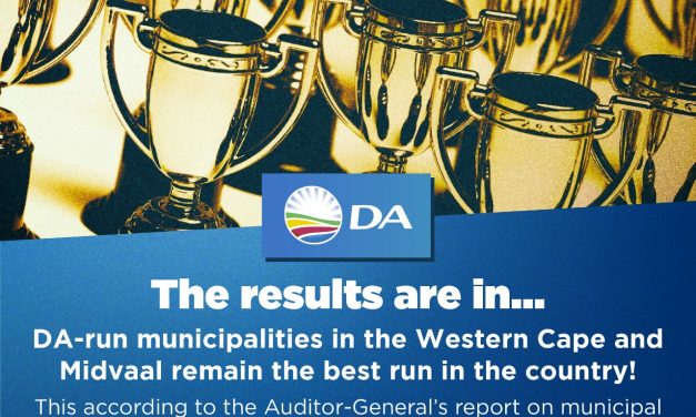 Today’s Inside Track from the Democratic Alliance