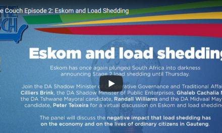 On The Couch Episode 2: Eskom and Load Shedding