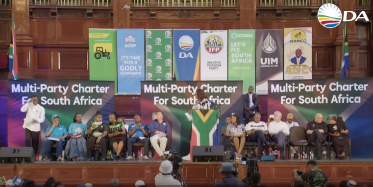 Multi-Party Charter registration rally in Gauteng