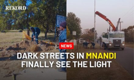 Dark streets in Mnandi finally see the light